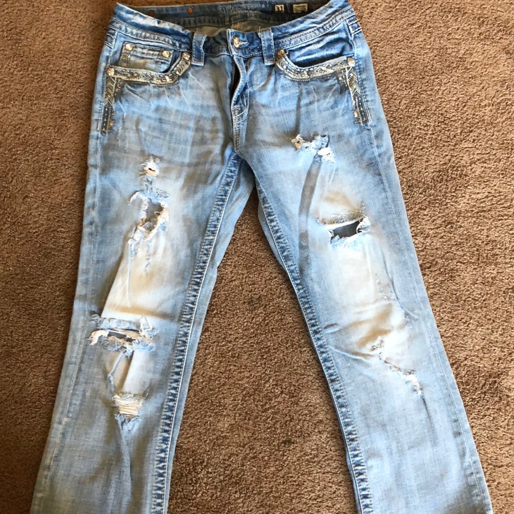 Capri jeans